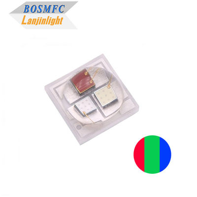 3W 3535 RGB LED 120 درجة القبة العدسة 3 في 1 كامل اللون السيراميكي القوة العالية SMD LED مصنع بيع