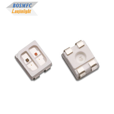 3528 SMD LED ضوء أحمر مزدوج اللون 620nm + 860nm تحت الحمراء مصمم للعلاج الجمالي،علاج الجلد التآزري