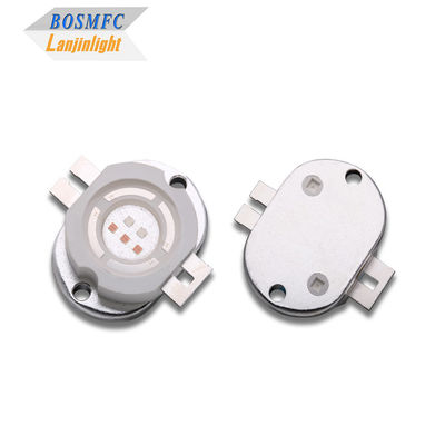 مصدر ضوء LED ذو طاقة عالية أحمر + أزرق مزدوج اللون 5W مصدر ضوء LED متكامل للعلاج الطيفي.