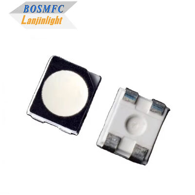 3528 LED SMD ثلاثي الألوان RGB PLCC-4 شريحة ضوئية مصدر ضوء مع غلاف أسود للإضاءة الخلفية والمؤشر