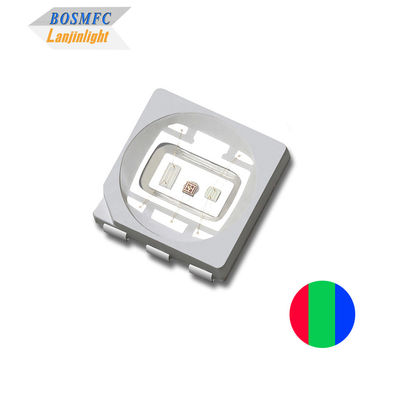 0.5W 0.6W 5050 RGB LED ثلاثي الألوان دائمة للضوء المسرحي مصباح
