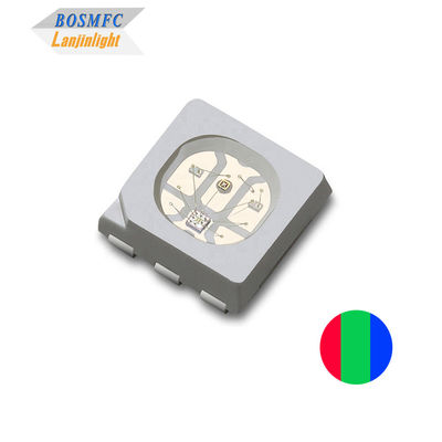60mW 5050 RGB SMD LED Chip 0.2W ضوء ملون كامل للشريط المرن LED