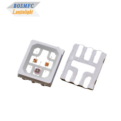 2835 SMD LED ثلاثي الألوان أحمر 660 نانومتر + أزرق 460 نانومتر + الأشعة تحت الحمراء 830 نانومتر رقاقة LED مجمعة ضوء لعلاج التجميل ضوء الوجه